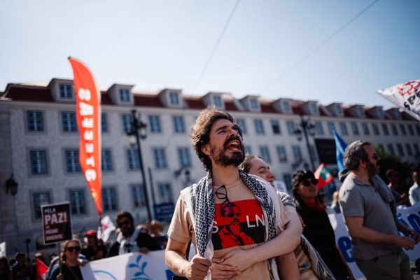 Manifestação «Paz no Mundo! Palestina Livre! Não à Guerra!»