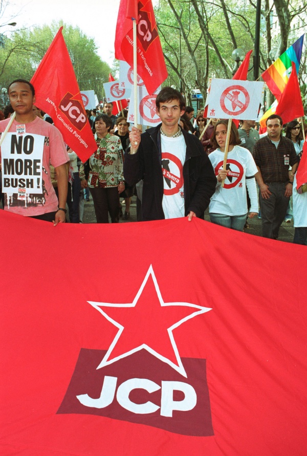 Manifestação contra a guerra, Lisboa
