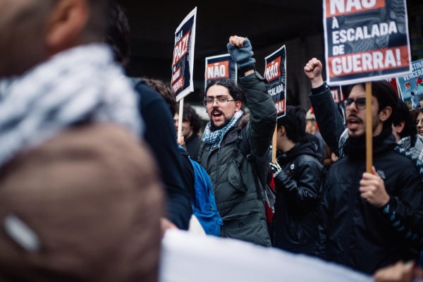 Demonstration for Peace in the Middle East