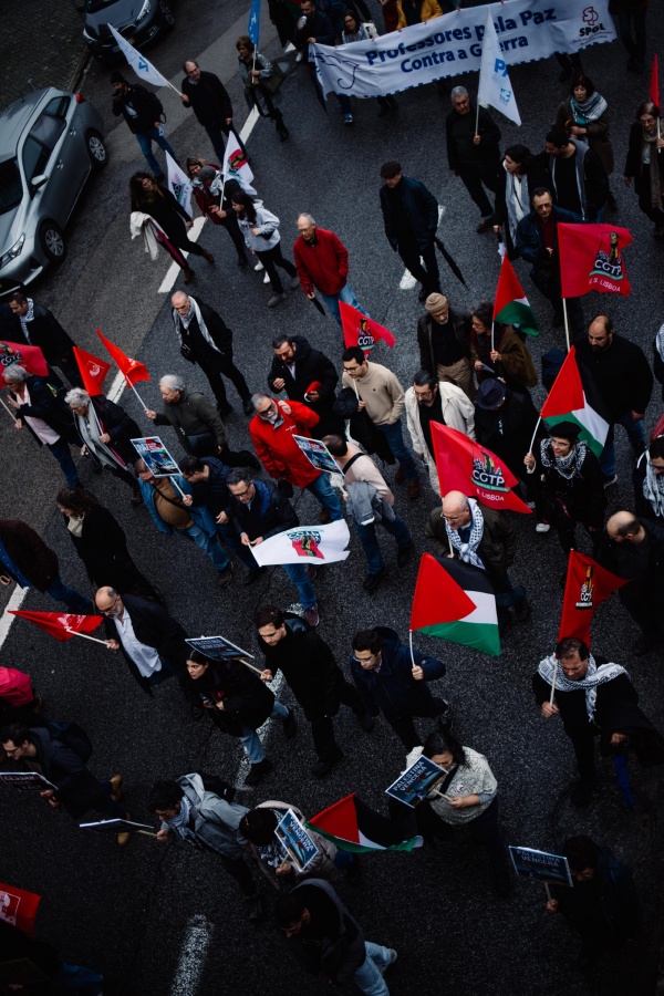 Demonstration for Peace in the Middle East