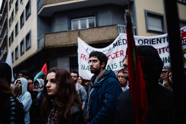 Demonstration for Peace in the Middle East