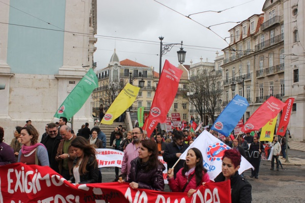 Manifestação “Queremos Trabalho! Exigimos Direitos! Na Rua para os pôr na rua!” - CGTP-IN/INTERJOVEM