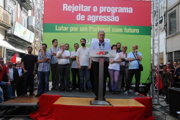 Manifestação «É tempo de dizer basta! Rejeitar o Pacto de Agressão, lutar por um Portugal com futuro» - Porto