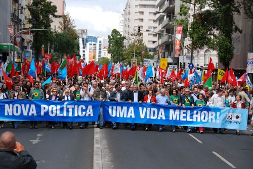 Marcha: Protesto, Confiança e Luta - Lisboa, 23 de Maio de 2009