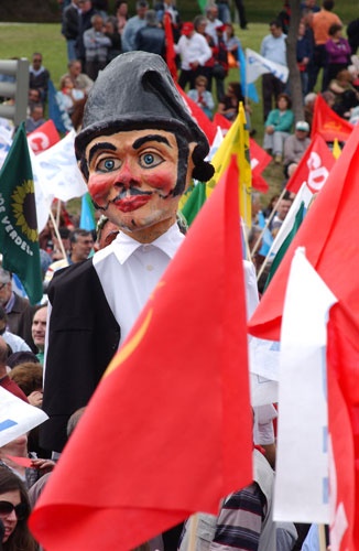 Marcha: Protesto, Confiança e Luta - Lisboa, 23 de Maio de 2009