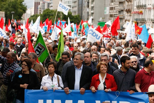 Marcha: Protesto, Confiança e Luta - Lisboa, 23 de Maio de 2009