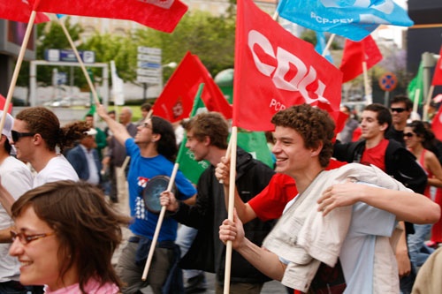Marcha: Protesto, Confiança e Luta - Lisboa, 23 de Maio de 2009
