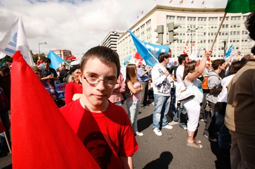 Marcha: Protesto, Confiança e Luta - Lisboa, 23 de Maio de 2009