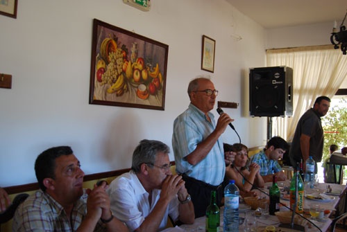 Almoço na Chinicato