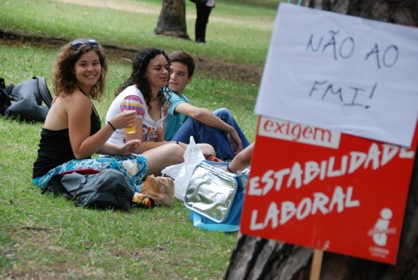 Pic-nic contra a precariedade em Lisboa