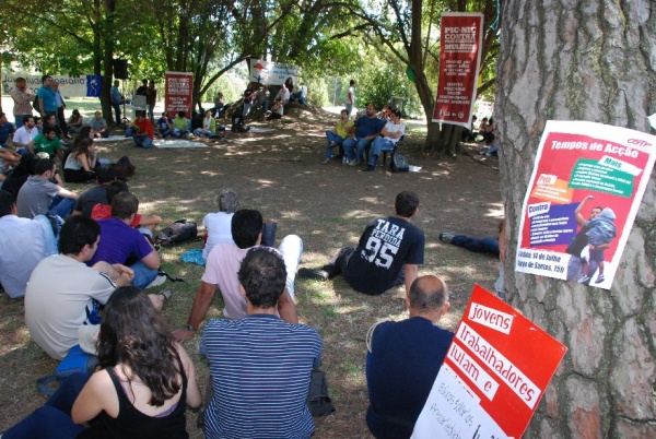 Pic-nic contra a precariedade em Lisboa
