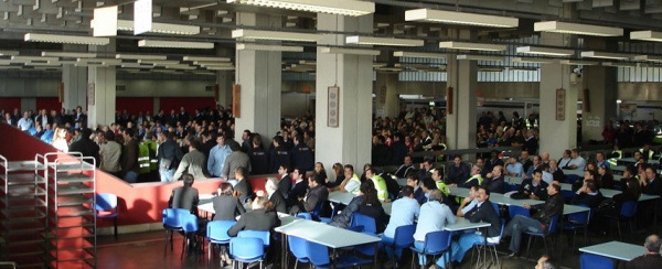 Plenário e concentração de trabalhadores do grupo TAP