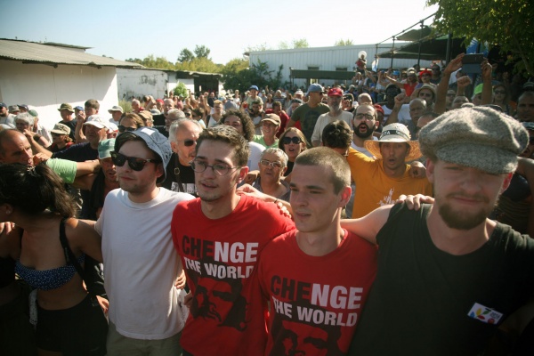 Saudação aos participantes na Jornada de Trabalho da 40ª Festa do Avante!