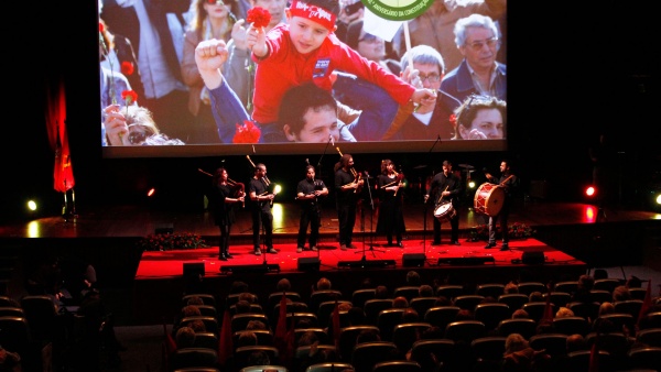 Sessão Comemorativa do 40.º Aniversário da Constituição, Lisboa
