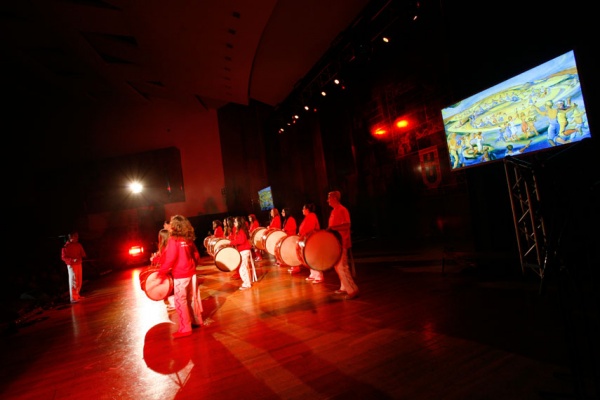 Sessão cultural evocativa