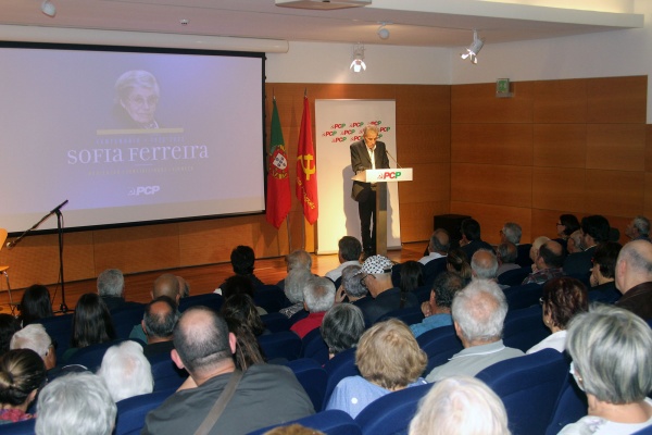Sessão evocativa do Centenário do nascimento de Sofia Ferreira