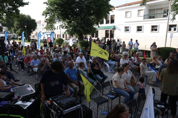 Sessão Pública CDU em Alcácer do Sal