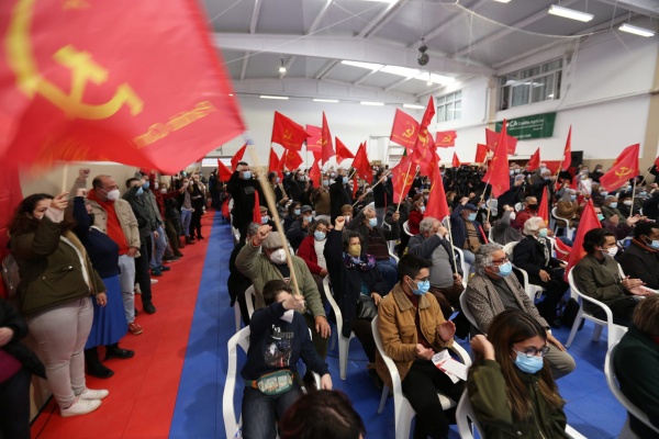 Sessão Pública «PCP - Contigo todos os dias» na Baixa da Banheira, Moita