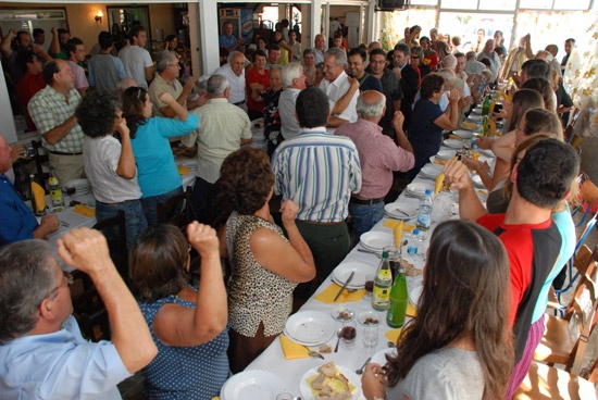 Almoço em Rio Maior - 14 de Setembro de 2008