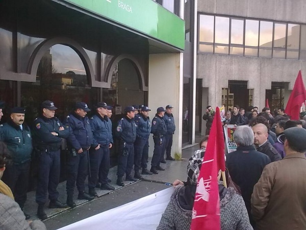 Trabalhadores do distrito de Braga em luta