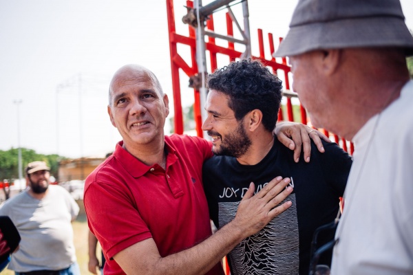 Visita ao espaço da Festa do «Avante!»