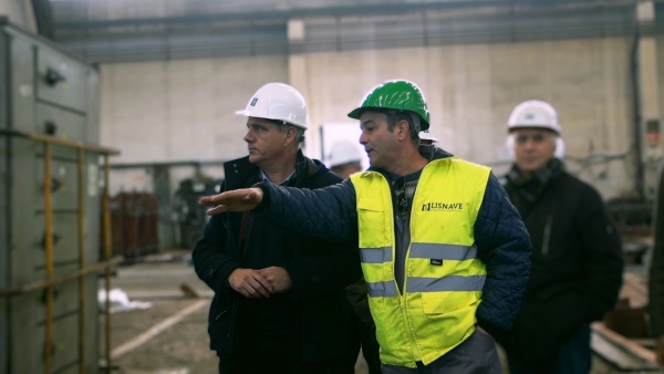 Visita aos Estaleiros Navais da Lisnave