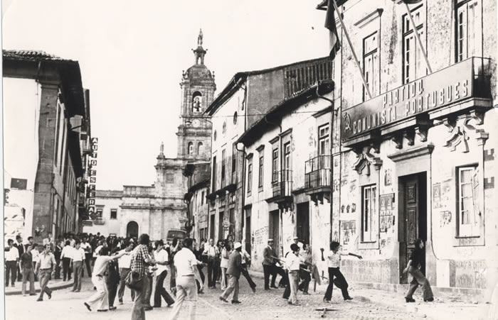 Assalto ao Centro de Trabalho em Braga